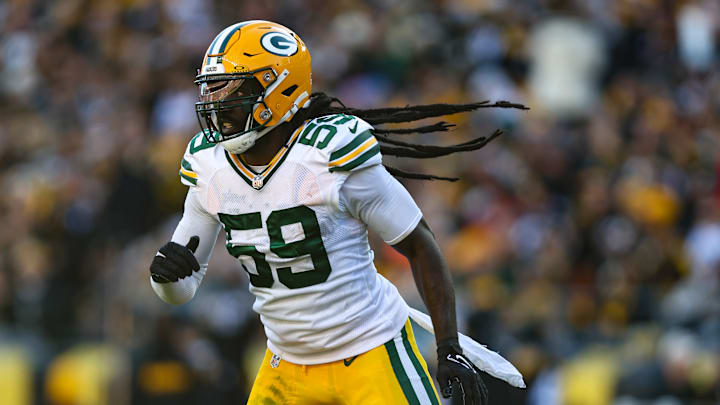 Green Bay Packers linebacker De'Vondre Campbell