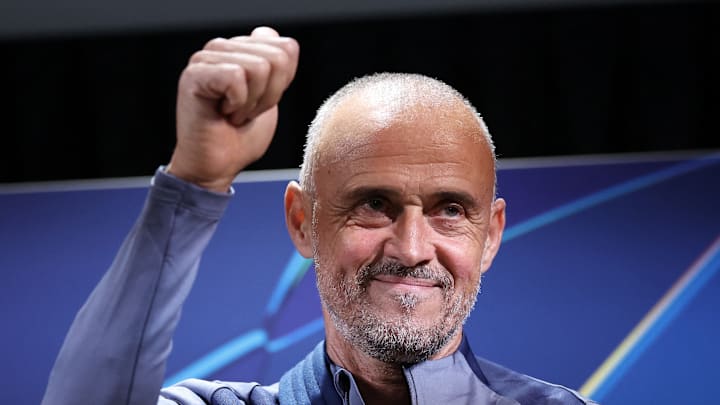 Luis Enrique, entraîneur du Paris Saint-Germain.