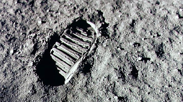 Astronauts have left a lot more than footprints on the moon.