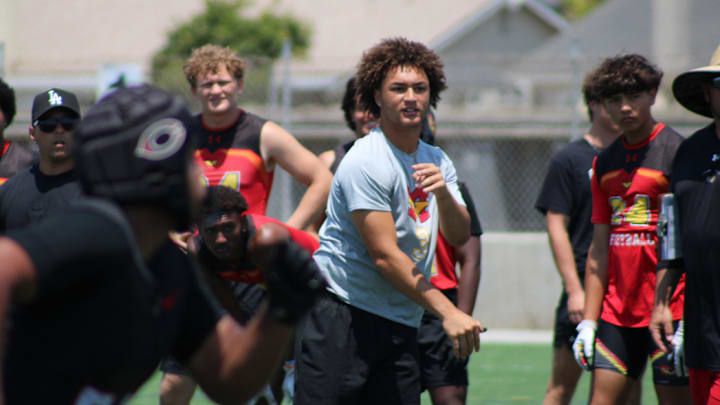 Mission Viejo's Luke Fahey is among the top 2026 QBs on the West Coast.