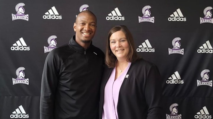 Jennifer Flowers, a former Iowa high school volleyball standout, has been named the Director of Athletics at Winona State University. Her husband, Jonte, is a member of the hall of fame at the school.