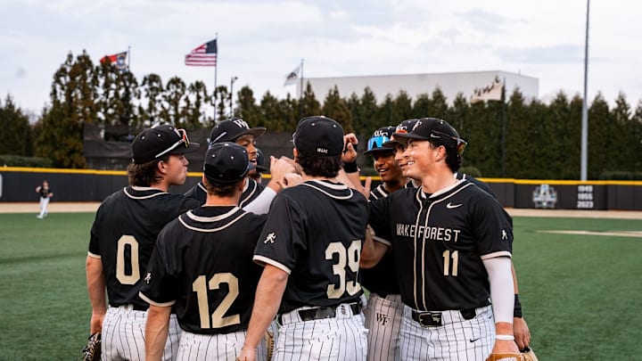 Wake Forest baseball team preps to play Stanford at the Couch