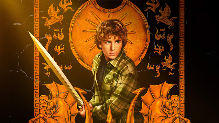Percy Jackson and the Olympians key art