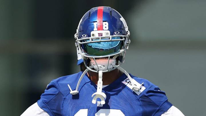 New York Giants wide receiver Darius Slayton New York Giants wide receiver Darius Slayton