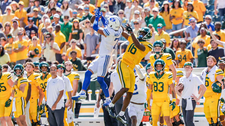 BYU safety Crew Wakley seals the game with an interception against Baylor