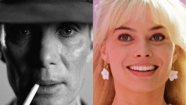 Oppenheimer, © Universal Studios. All Rights Reserved. Barbie, © 2022 Warner Bros. Entertainment Inc. All Rights Reserved.