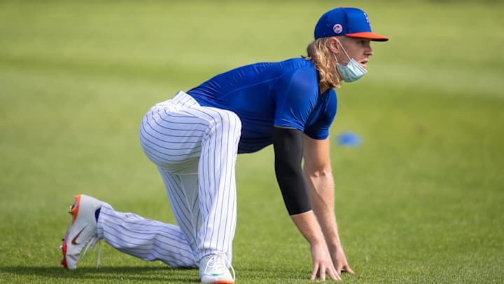 Feb 23, 2021; Port St. Lucie, Florida, USA; Noah Syndergaard, LA Angels