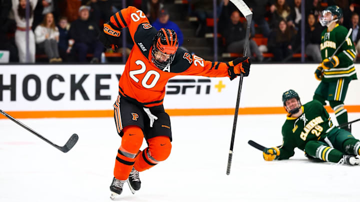 Princeton is ranked in men's college hockey for the first time since the 2018-19 season. 