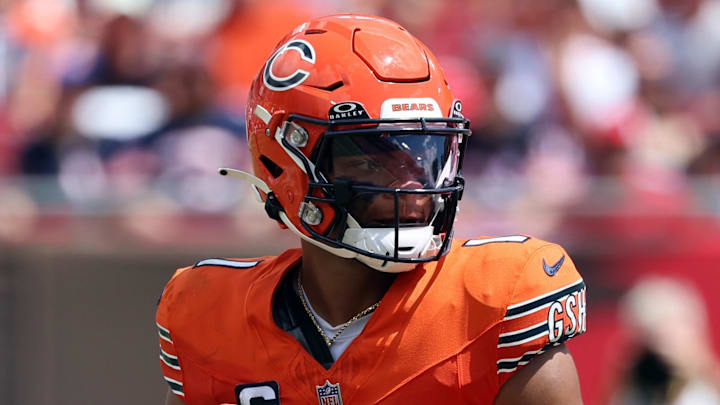 Chicago Bears quarterback Justin Fields