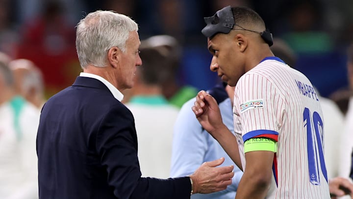 Didier Deschamps s'exprime sur l'importance de Kylian Mbappé. Didier Deschamps s'exprime sur l'importance de Kylian Mbappé.