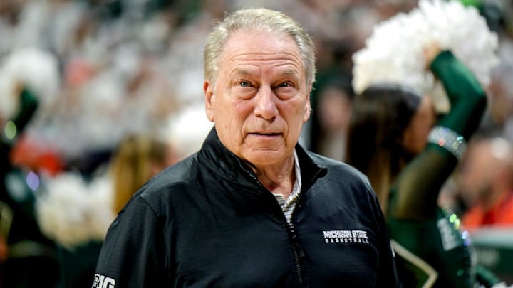 Michigan State's head coach Tom Izzo looks on before the game against Illinois on Saturday, Feb. 7, 2026, at the Breslin Center in East Lansing. Michigan State's head coach Tom Izzo looks on before the game against Illinois on Saturday, Feb. 7, 2026, at the Breslin Center in East Lansing.