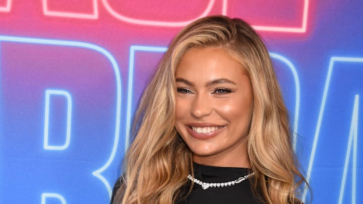 Jutta Leerdam at the Premiere of the Max Original reality series Paul American at the Tempo by Hilton New York on March 26, 2025.