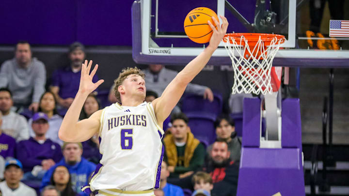 Hannes Steinbach grabs one of his 10 rebounds against UCLA. Hannes Steinbach grabs one of his 10 rebounds against UCLA.
