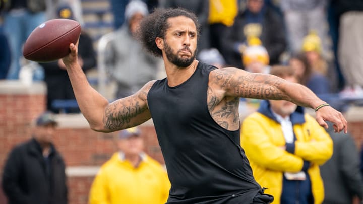 Colin Kaepernick dejó impresionados a los Raiders 