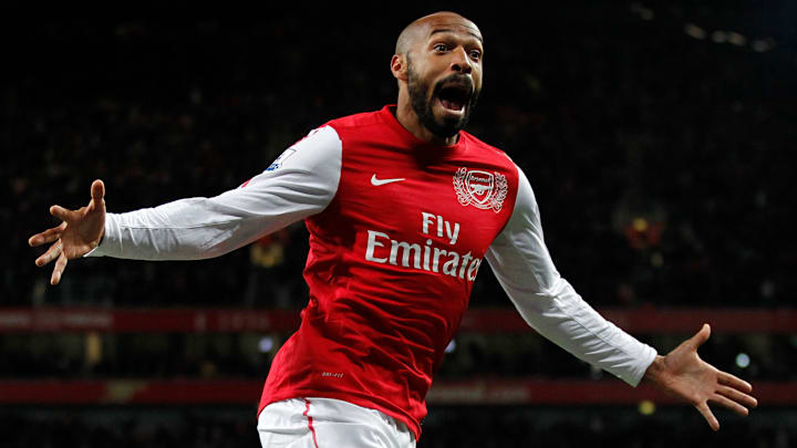 Thierry Henry briefly re-signed for Arsenal in 2012