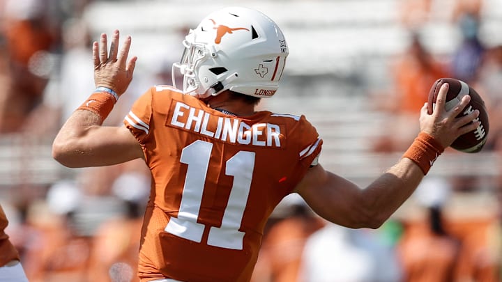Sam Ehlinger, TCU v Texas