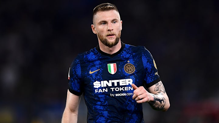 Milan Skriniar avec l'Inter.
