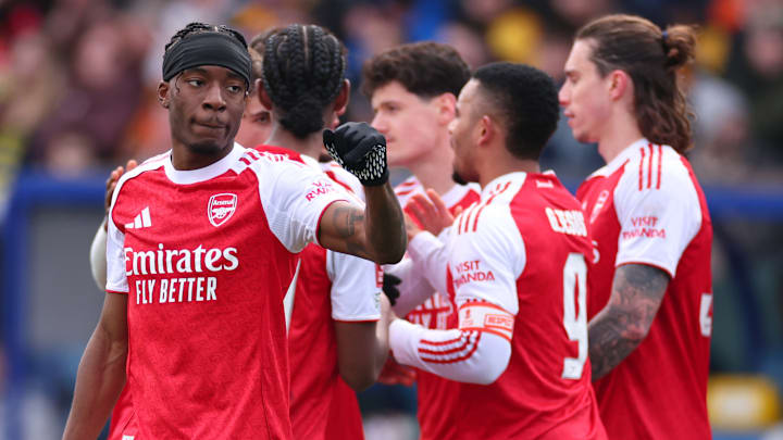 Arsenal a battu Mansfield ce week-end en Cup