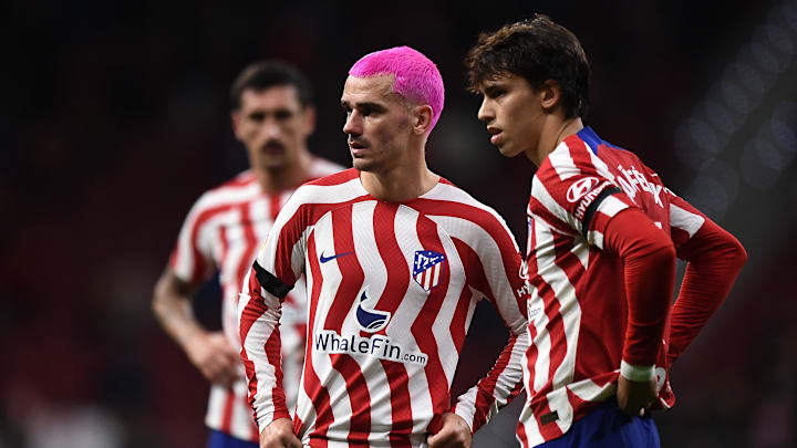 Antoine Griezmann y Joao Felix
