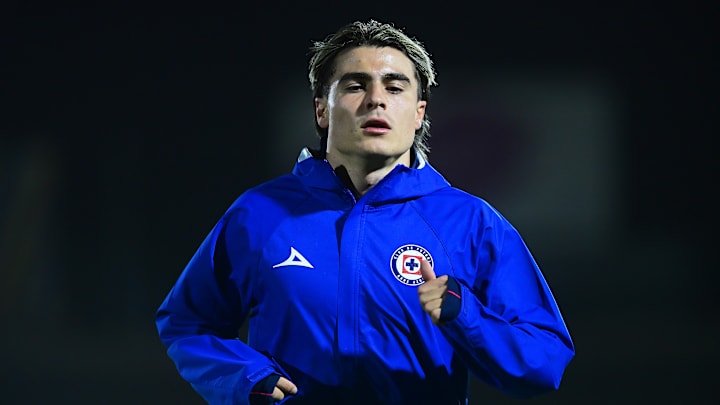 Luka Romero llegó a Cruz Azul 