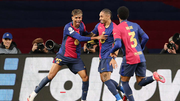 Yamal e Raphinha são dois dos principais destaques do Barça