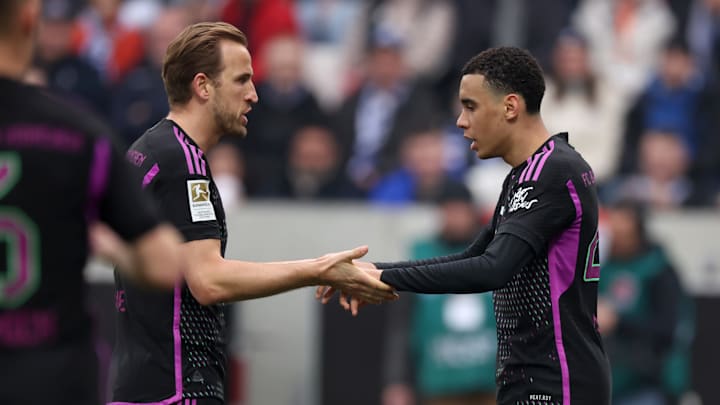 Torschützen unter sich: Harry Kane und Jamal Musiala