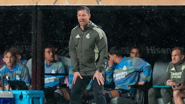 Xabi Alonso, en etapa de K.O con el Real Madrid en este Mundial de Clubes.