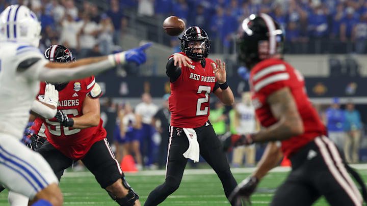COLLEGE FOOTBALL: DEC 06 Big 12 Championship Game Texas Tech vs BYU