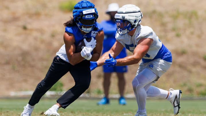 Los Angeles Rams OTA Offseason Workout, Puka Nacua