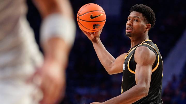 Missouri Tigers forward Bryson Tiller (15) looks for a pass against Kansas State Wildcats during the exhibition game inside Bramlage Coliseum in Manhattan, Kansas on Oct. 23, 2026. Missouri Tigers forward Bryson Tiller (15) looks for a pass against Kansas State Wildcats during the exhibition game inside Bramlage Coliseum in Manhattan, Kansas on Oct. 23, 2026.