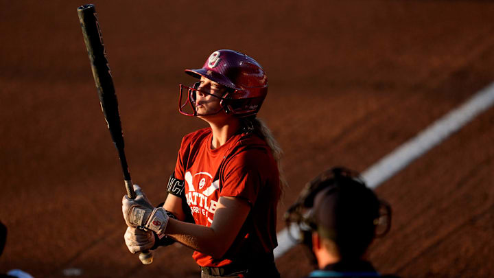 Oklahoma outfielder Chaney Helton