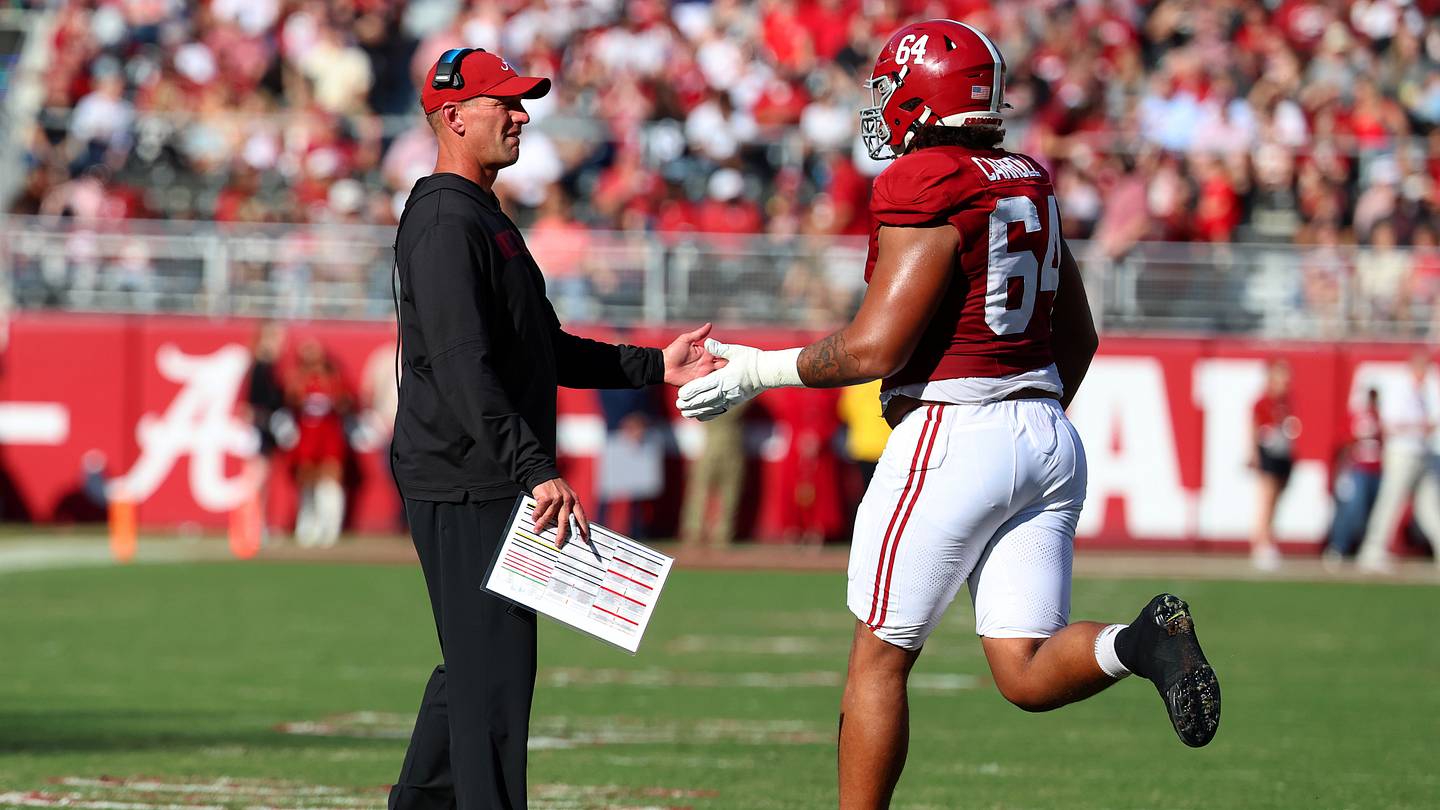 Michael Carroll's uncertainty puts Alabama's revamped OL in a tough spot at Kentucky
