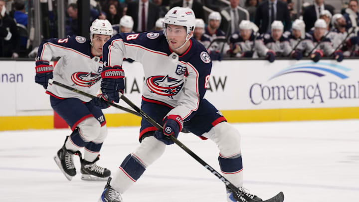 Zach Werenski is in the mix for the Norris Trophy. Zach Werenski is in the mix for the Norris Trophy.