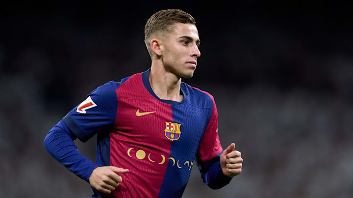 Fermín López fue titular en la victoria del FC Barcelona 4-0 sobre el Real Madrid 