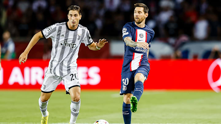 Paris Saint-Germain and Juventus clashing in the Champions League Paris Saint-Germain and Juventus clashing in the Champions League