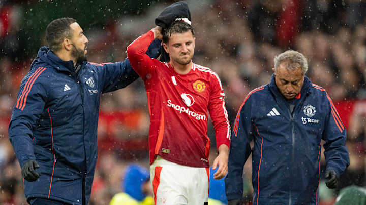 Mason Mount suffered a head injury against Spurs