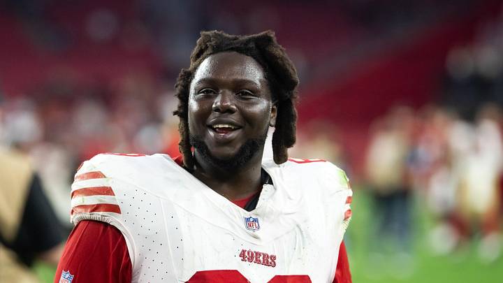 San Francisco 49ers defensive tackle Evan Anderson (69)