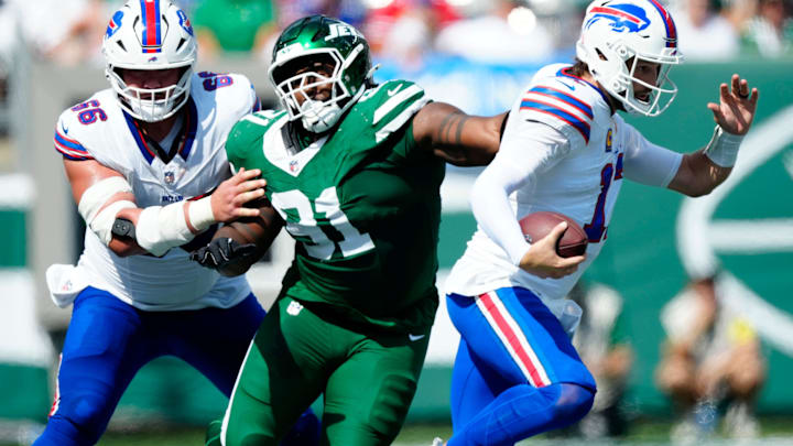 NY Jets defensive tackle Jowon Briggs
