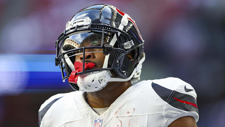 Sep 15, 2024; Houston, Texas, USA; Houston Texans wide receiver Robert Woods (2) before the game against the Chicago Bears at NRG Stadium. Mandatory Credit: Troy Taormina-Imagn Images Sep 15, 2024; Houston, Texas, USA; Houston Texans wide receiver Robert Woods (2) before the game against the Chicago Bears at NRG Stadium. Mandatory Credit: Troy Taormina-Imagn Images