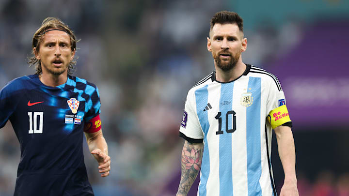 Luka Modric fait l'éloge de Lionel Messi Luka Modric fait l'éloge de Lionel Messi