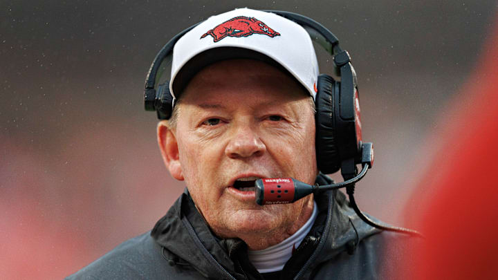 Bobby Petrino, Missouri v Arkansas Bobby Petrino, Missouri v Arkansas