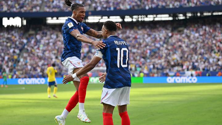 Michael Olise und Kylian Mbappé Michael Olise und Kylian Mbappé