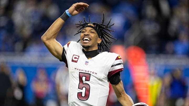 Jayden Daniels es una de las figuras más destacadas de los Washington Commanders en los playoffs de la NFL