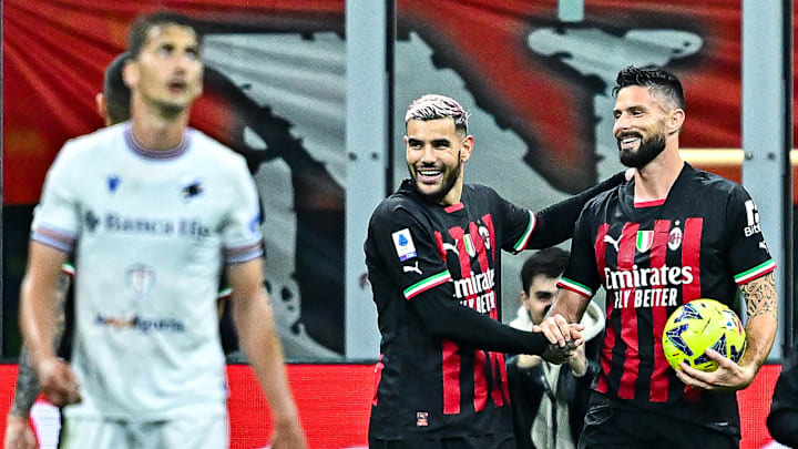 Milan atropelou a Sampdoria no San Siro