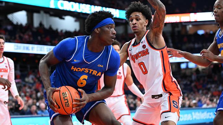 Former Hofstra Pride forward Victory Onuetu. Former Hofstra Pride forward Victory Onuetu.