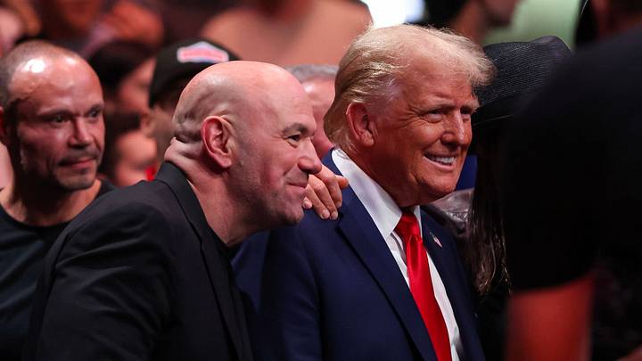 Dana White, dueño de la UFC, y el presidente de Estados Unidos, Donald Trump. Dana White, dueño de la UFC, y el presidente de Estados Unidos, Donald Trump.