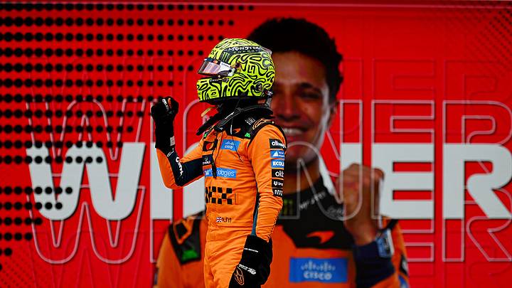 Lando Norris se llevó el sprint en Miami. Lando Norris se llevó el sprint en Miami.