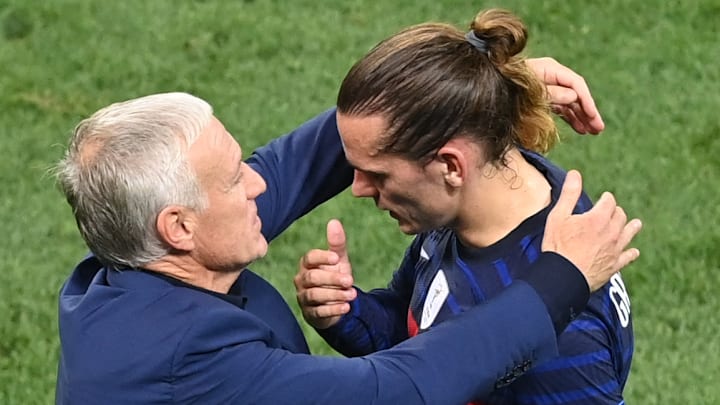 En difficulté ces dernières semaines, Antoine Griezmann a reçu le soutien de son sélectionneur, Didier Deschamps