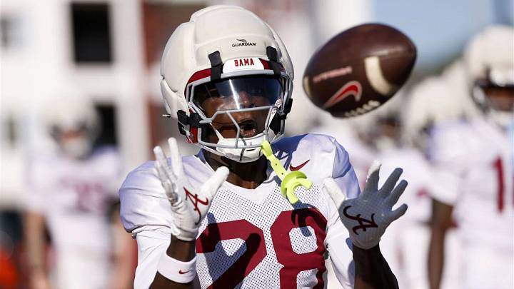 Carmelo O'Neal at Alabama practice. Carmelo O'Neal at Alabama practice.