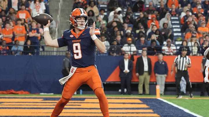 Syracuse football quarterback Steve Angeli has room to grow. He's also played well in his first three games on the Hill.